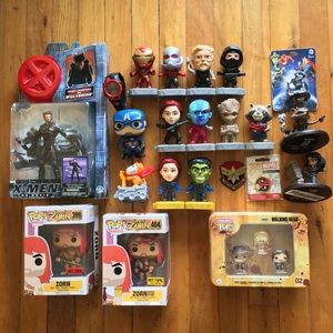 Collectible Comic Movie TV Toys Funko Q Fig Marvel